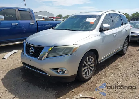 2014 Nissan Pathfinder Sl from USA, damaged, VIN 5N1AR2MM2EC671979